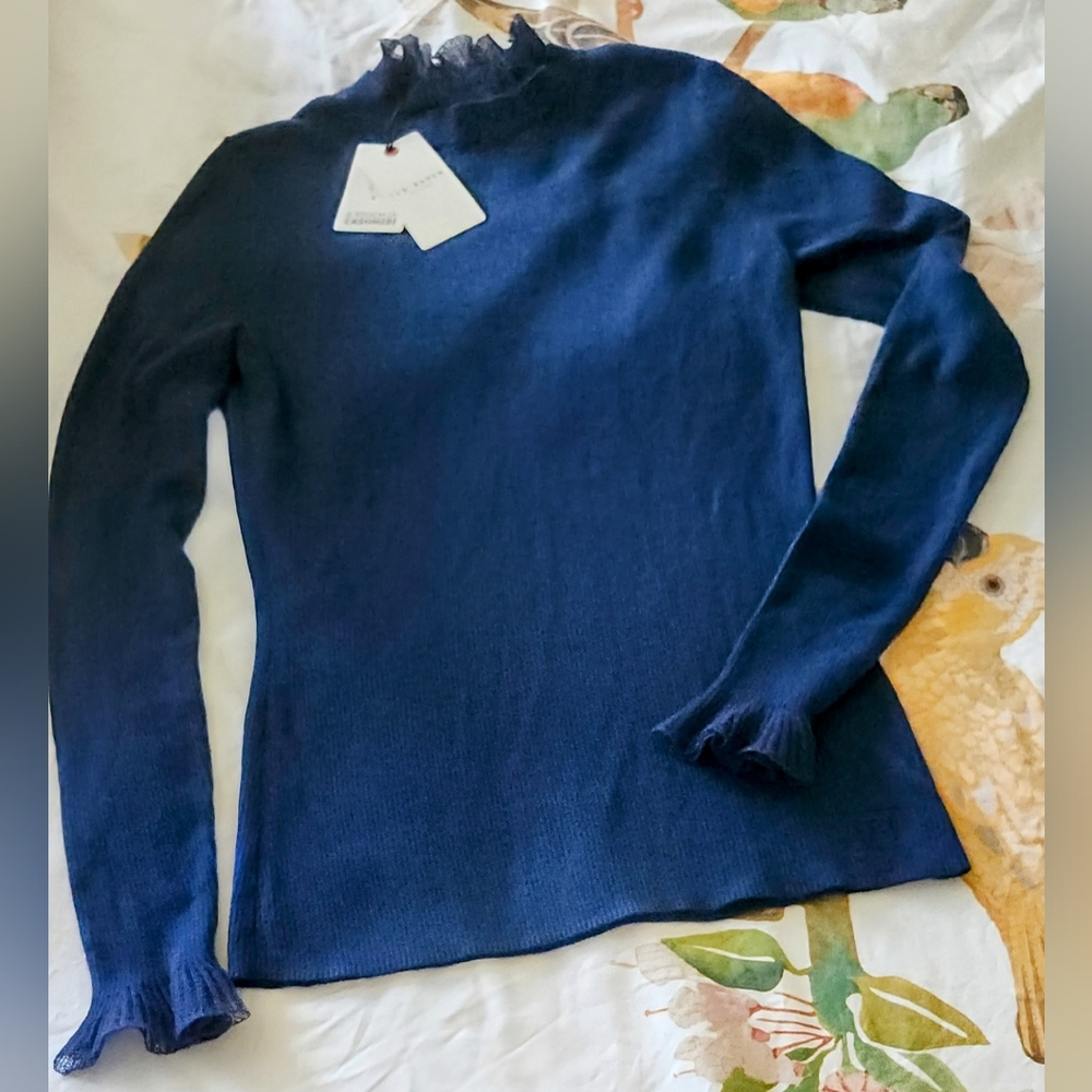 Ted Baker Navy Blue Sweater - Picture 8 of 9